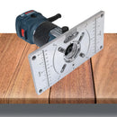 Placa de inserção de alumínio para mesa de Marcenaria