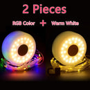 Luzes de corda para exterior, práticas e à prova d'água - Kit com 02 unidades 🎄✅