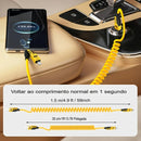 🔥 Cabo de carregamento rápido de mola 4 em 1