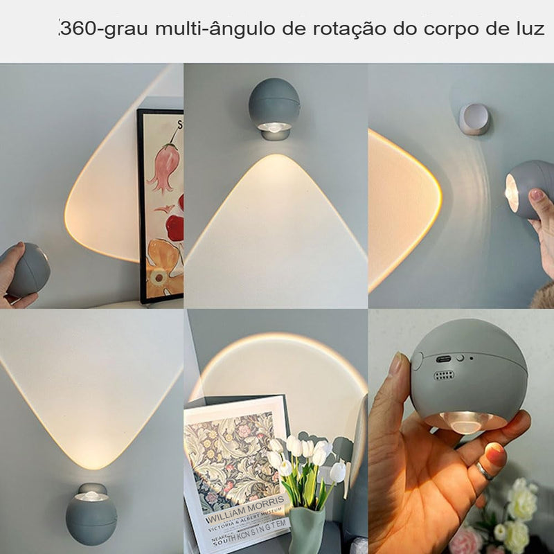 ✨☀️KIT com 3 unidades - Luminária de parede Sunset