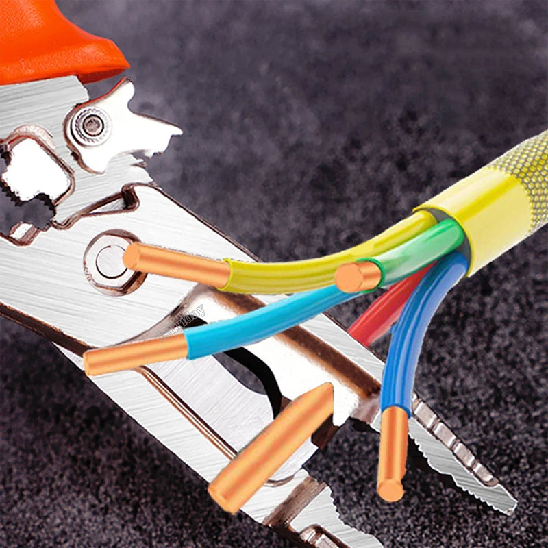 Alicate de decapagem de fios multifuncional