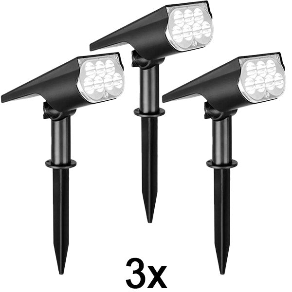kit com 3 unidades - Spot solar para espaços externos 🌟🌓