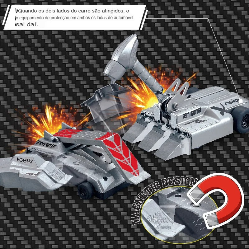 🔥 1 kit com 2 carros de combate diferentes 🔥 Carros de controles blindados para combates pra 2 jogadores✨