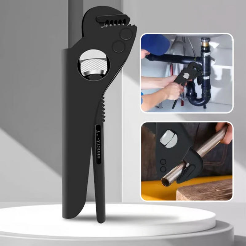 Chave de tubos multifuncional ajustável de nível industrial