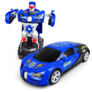 🔥 Carrinho de brinquedo elétrico de polícia com deformação universal ✔