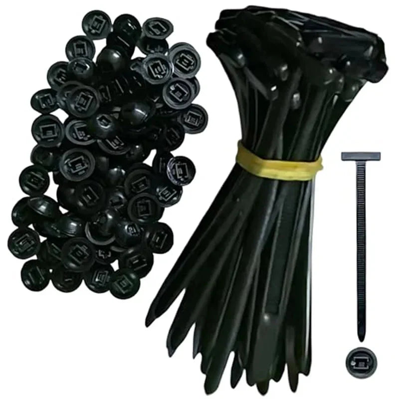 🔥 Braçadeira Reforçada com Trava - kit com 500 unidades