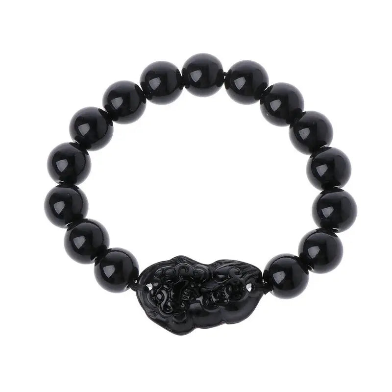 Pulseira Flysmus™ Feng Shui Golden Sheen Obsidian
