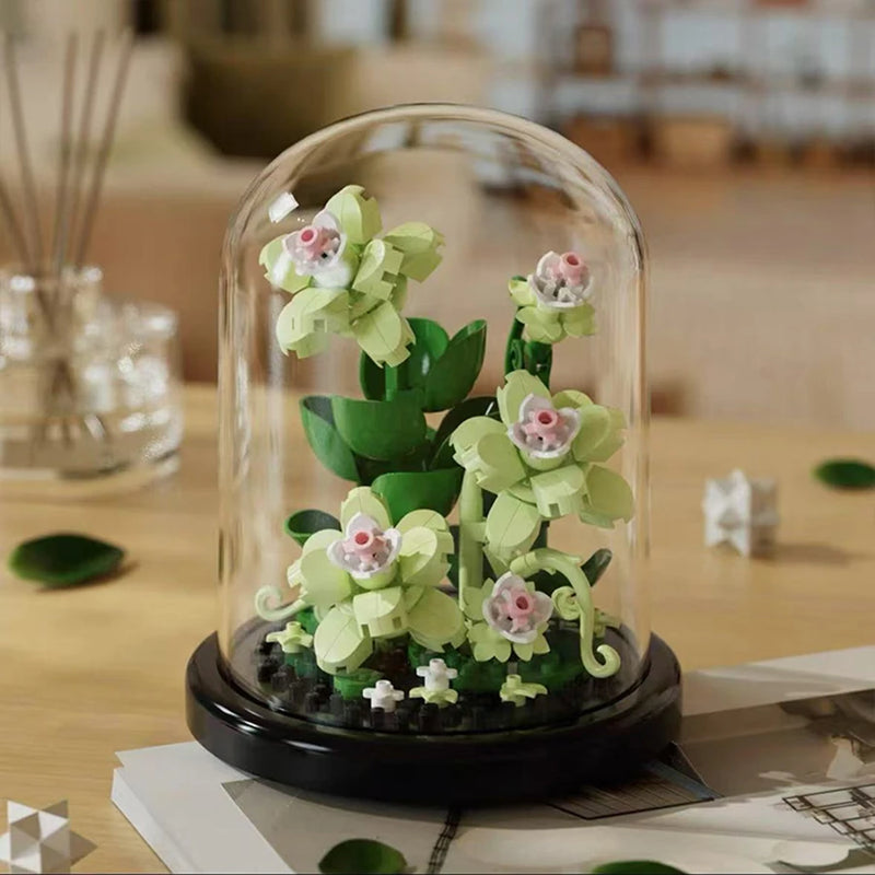 Flor elegante Blocos de construção - perfeito para presente ✅💖🎄