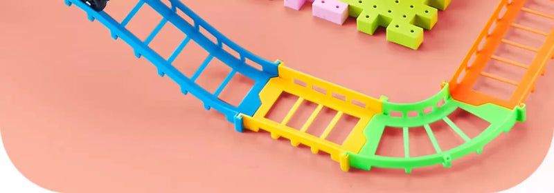 Blocos de construção de engrenagens elétricas montadas para crianças 😍