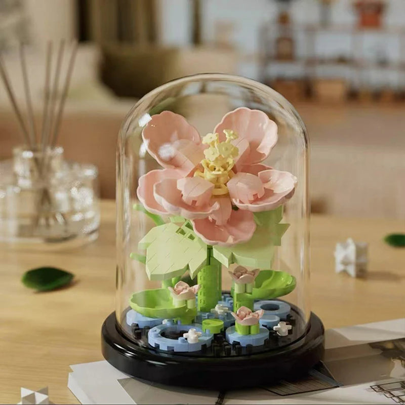 Flor elegante Blocos de construção - perfeito para presente ✅💖🎄