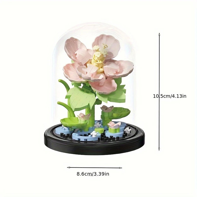 Flor elegante Blocos de construção - perfeito para presente ✅💖🎄