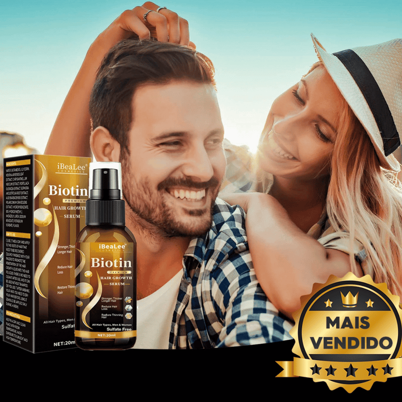 IBealee™ - Biotin Hair Growth Essence Spray (Leve 3 Pague 2🔥)