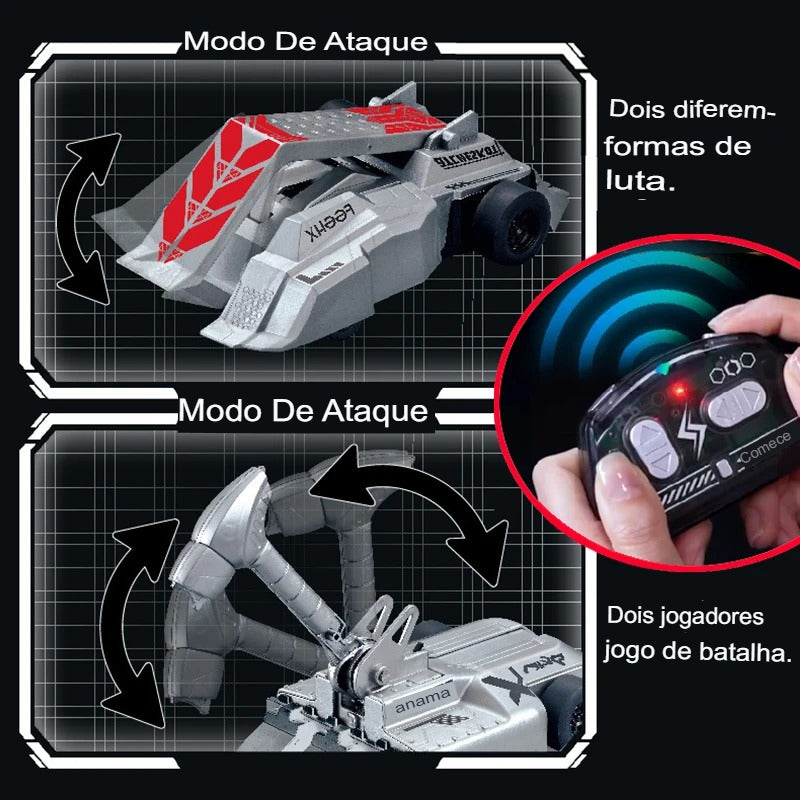 🔥 1 kit com 2 carros de combate diferentes 🔥 Carros de controles blindados para combates pra 2 jogadores✨