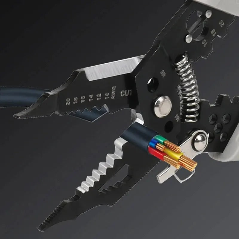 ✔ 🚧 Alicate de nariz de agulha - multifuncional 28 em 1 🛒