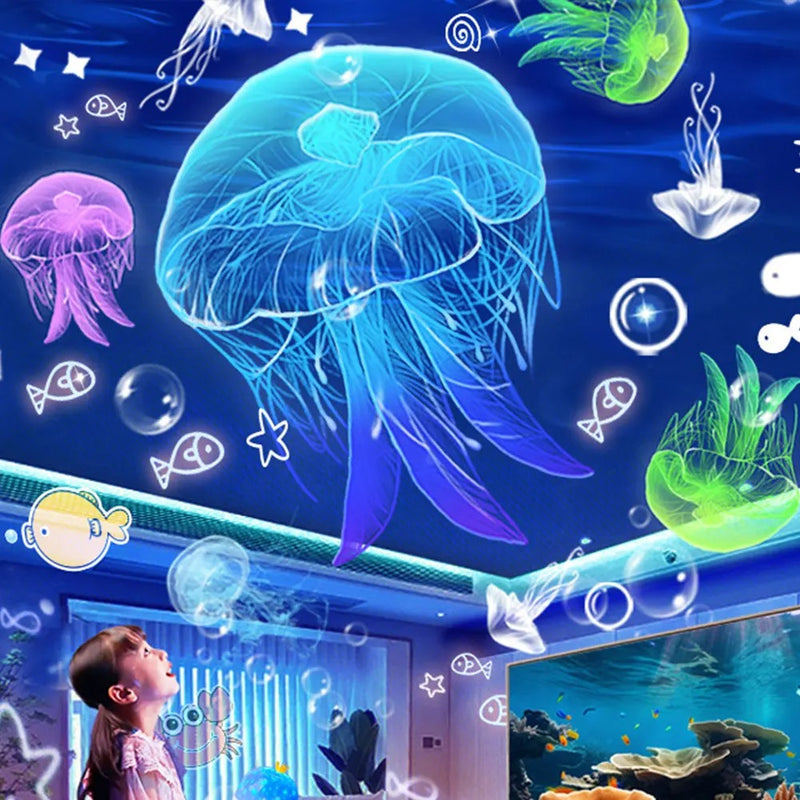 Luz noturna e projetor infantil 2 em 1