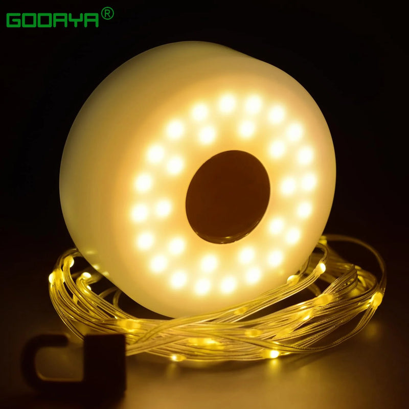 Luzes de corda para exterior, práticas e à prova d'água - Kit com 02 unidades 🎄✅