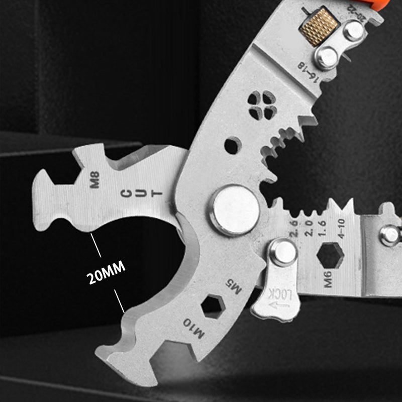 🔥 O produto mais vendido do ano 🔥 Descascador de cabos e ferramenta de crimpagem multifuncional