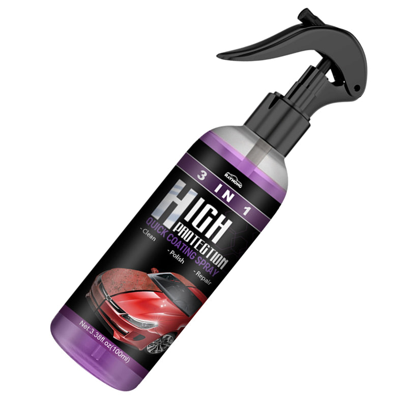 High 3 em 1 - Spray Revitalizador de Carros