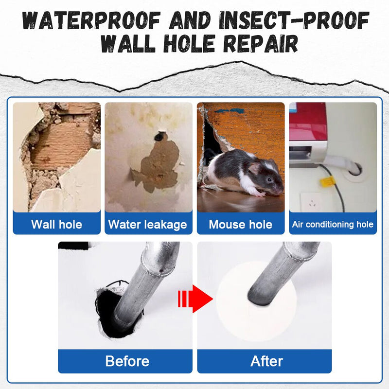 Waterproof® - Massa Selante Impermeável Para Vedação de Buracos