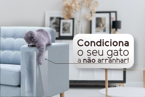Protetor de Sofá Anti-Arranhões para Gatos