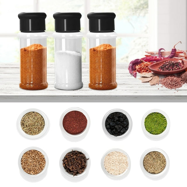 SpiceOrganizer - Organizador de Especiarias Autoadesivo + 6 Frascos